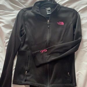 north face jacket breast cancer awareness